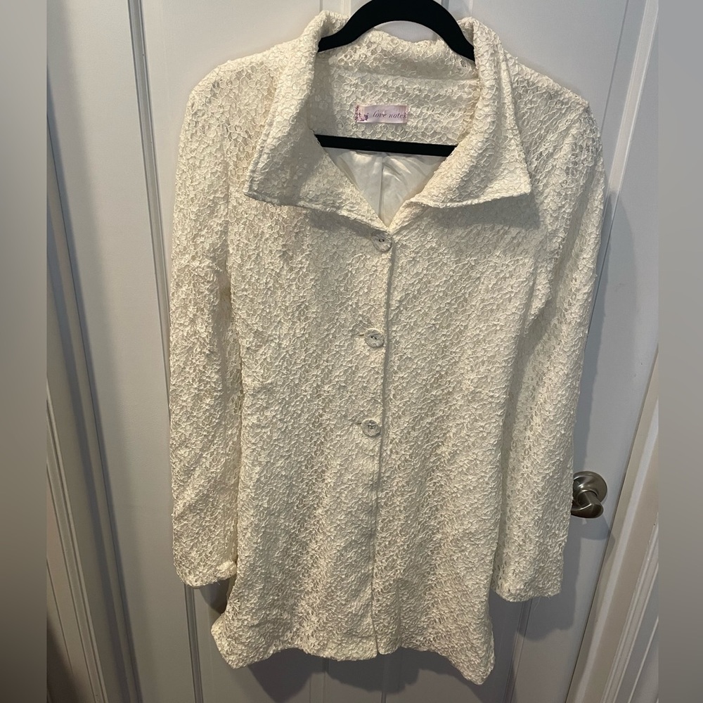 Lace coat